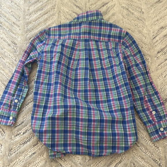 Ralph Lauren boys plaid button down -4T - Picture 3 of 3